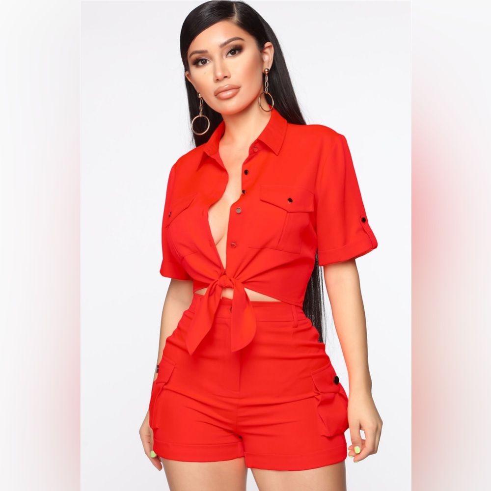 Fashion  Nova short set